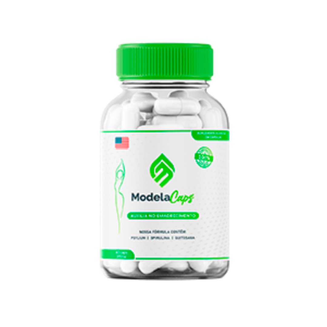 Modela Caps  1 Und Emagrecimento Saudável com Ingredientes Naturais