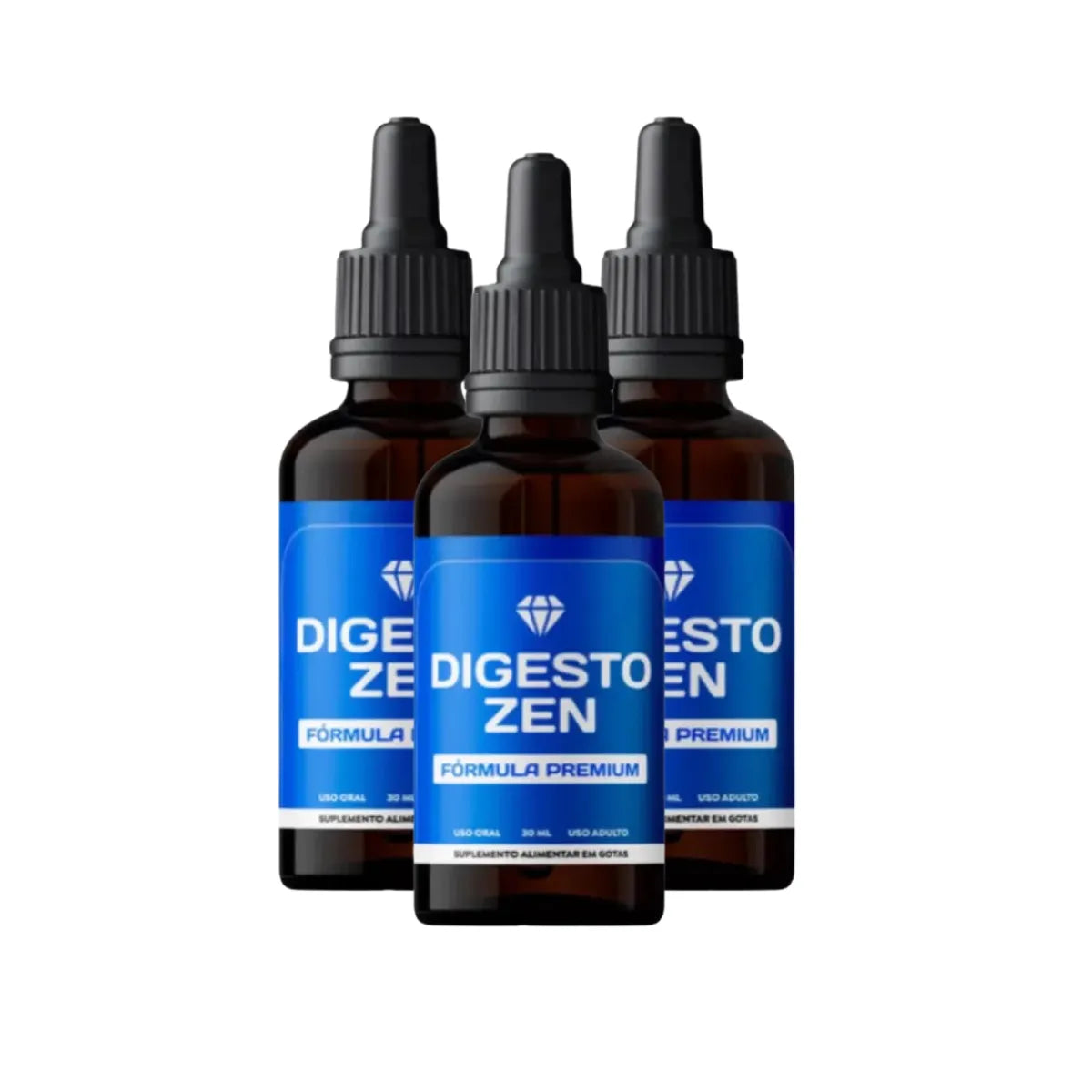 Digestozen – Suplemento Natural em Gotas para Digestão, Inchaço e Intestino Regulador 5 Und