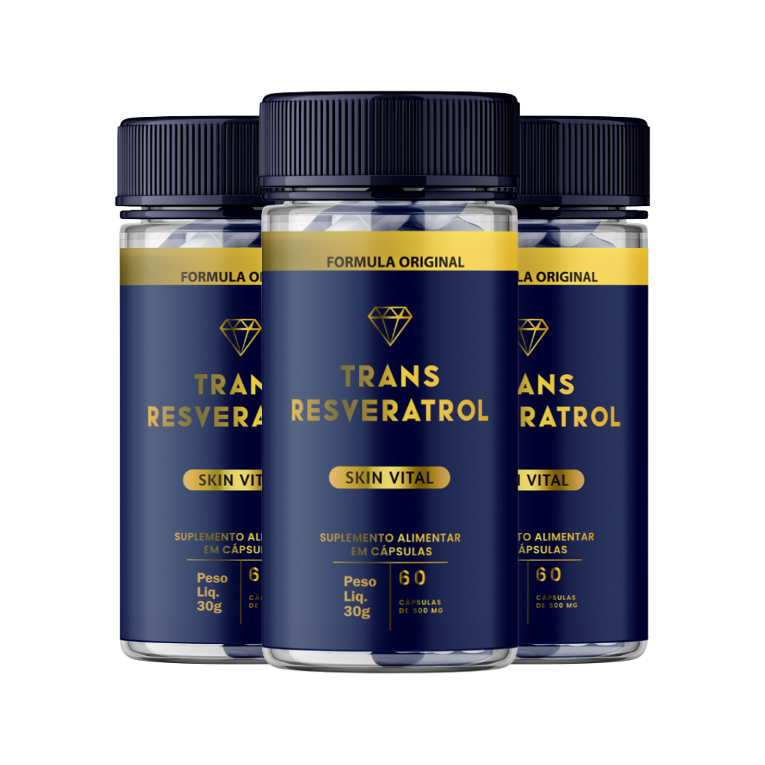 Skin Vital 3 Und  Suplemento Natural para Rejuvenescimento da Pele