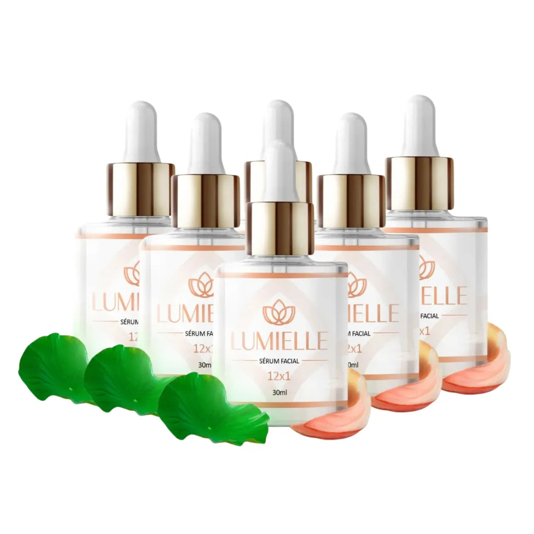 Lumielle Sérum Facial 6 Und Tratamento Natural para Rugas, Manchas e Flacidez