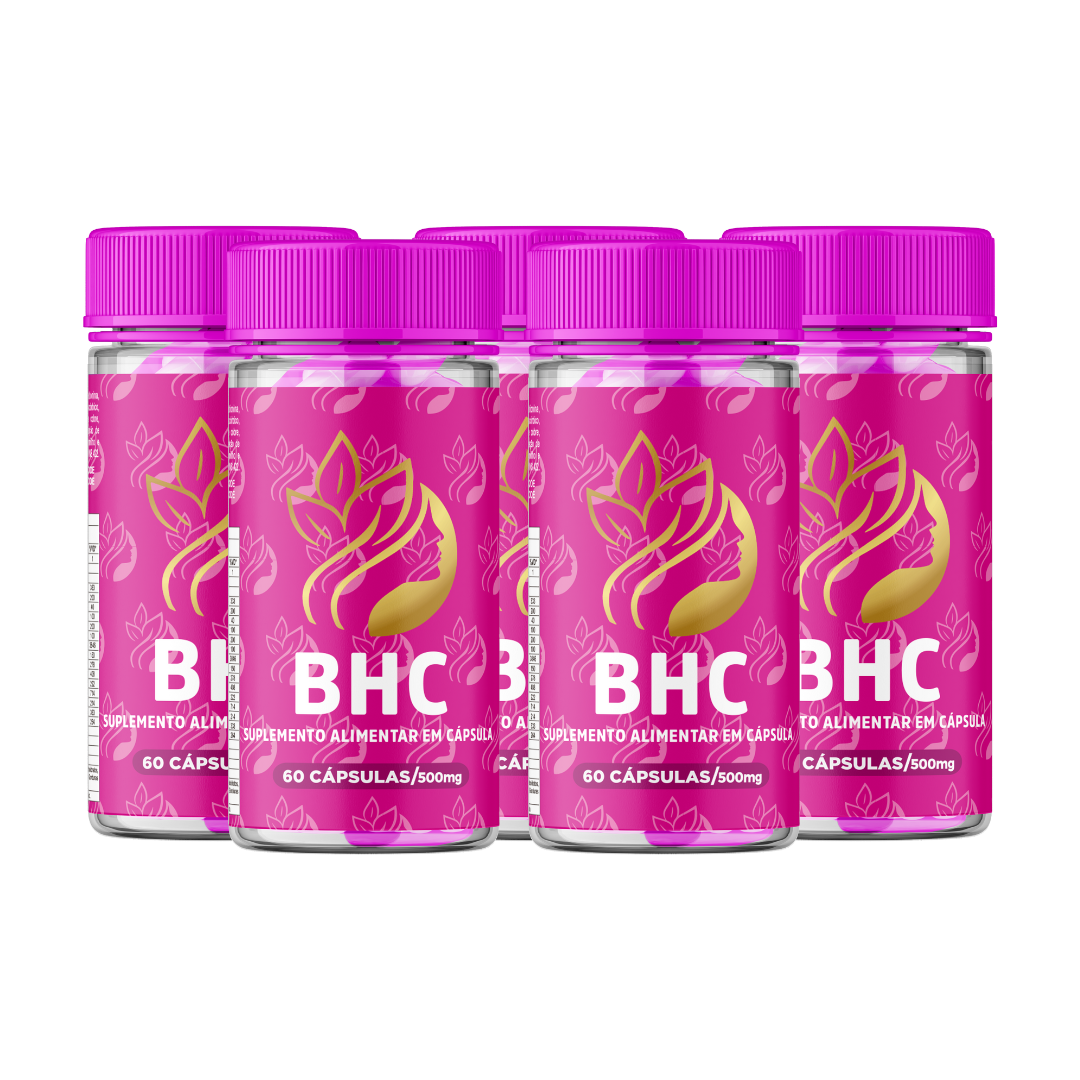 BHC Premium 5 Und Cabelos, Unhas e Pele 100% Naturais